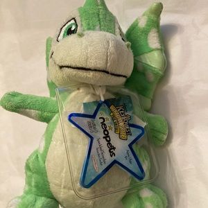 Neopets Speckled Scorchio 2008 JAKKS Series 6 NEW WITH CODE